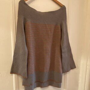 Anthropologie Boatneck Tunic/Sweater, NWT Sz M